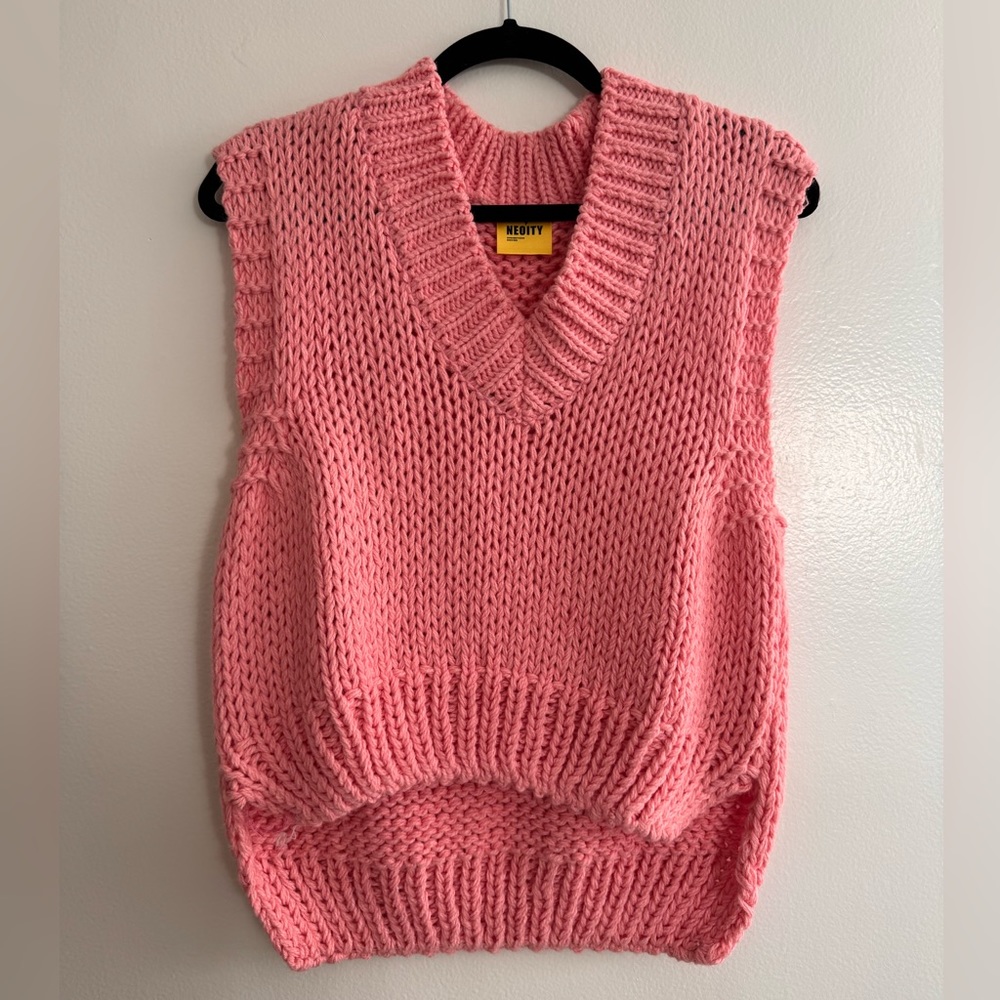 Knitted Sweater Vest
